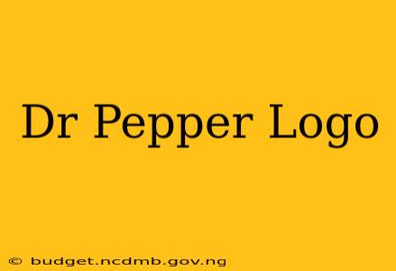 Dr Pepper Logo