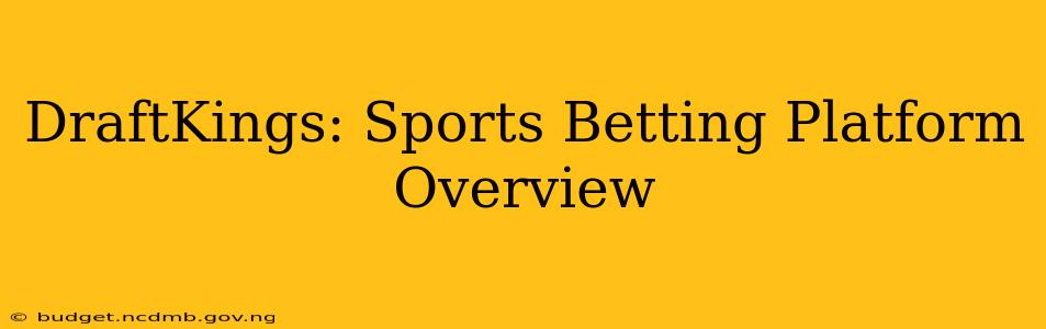 DraftKings: Sports Betting Platform Overview