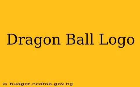 Dragon Ball Logo
