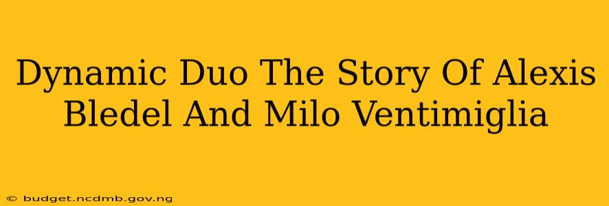 Dynamic Duo The Story Of Alexis Bledel And Milo Ventimiglia