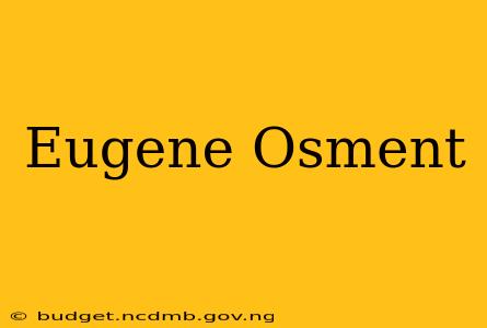 Eugene Osment