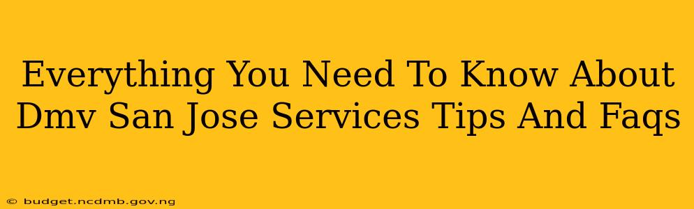 Everything You Need To Know About Dmv San Jose Services Tips And Faqs