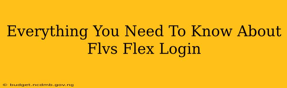 Everything You Need To Know About Flvs Flex Login