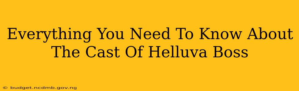 Everything You Need To Know About The Cast Of Helluva Boss