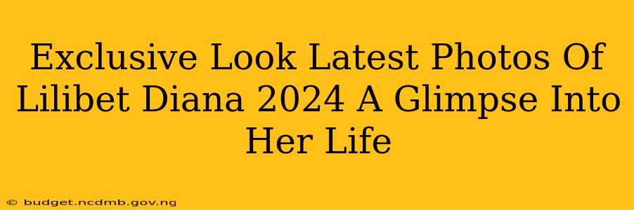 Exclusive Look Latest Photos Of Lilibet Diana 2024 A Glimpse Into Her Life