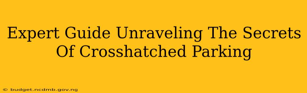 Expert Guide Unraveling The Secrets Of Crosshatched Parking