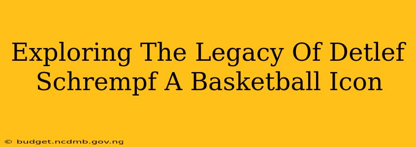 Exploring The Legacy Of Detlef Schrempf A Basketball Icon