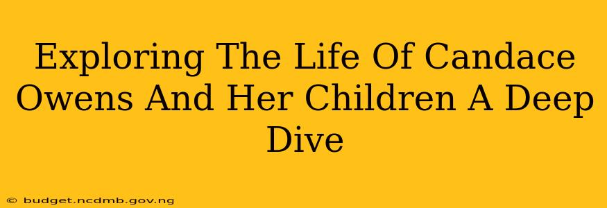 Exploring The Life Of Candace Owens And Her Children A Deep Dive