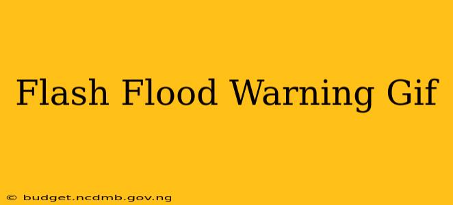 Flash Flood Warning Gif