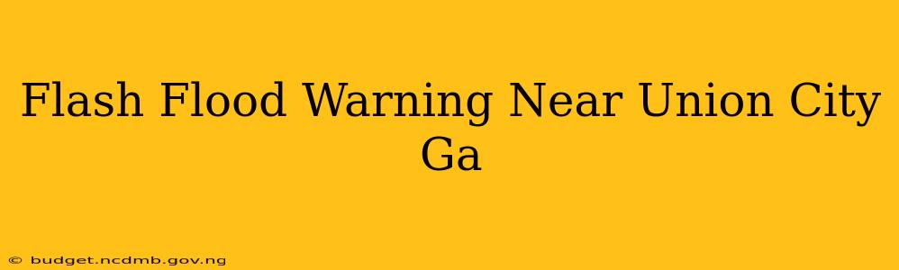 Flash Flood Warning Near Union City Ga