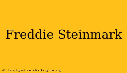 Freddie Steinmark