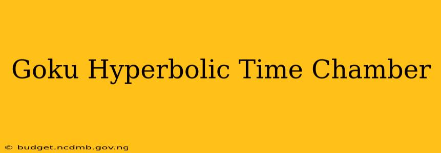 Goku Hyperbolic Time Chamber