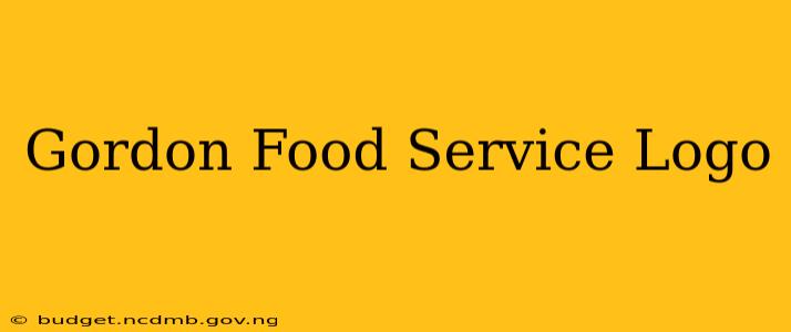 Gordon Food Service Logo