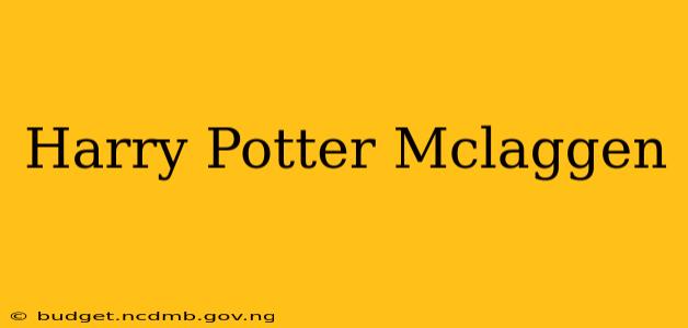 Harry Potter Mclaggen