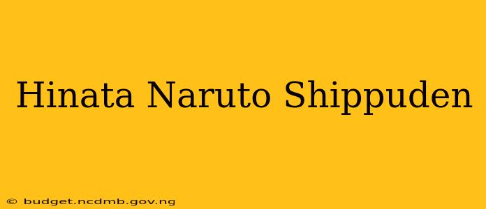 Hinata Naruto Shippuden