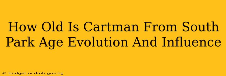 How Old Is Cartman From South Park Age Evolution And Influence
