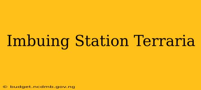 Imbuing Station Terraria