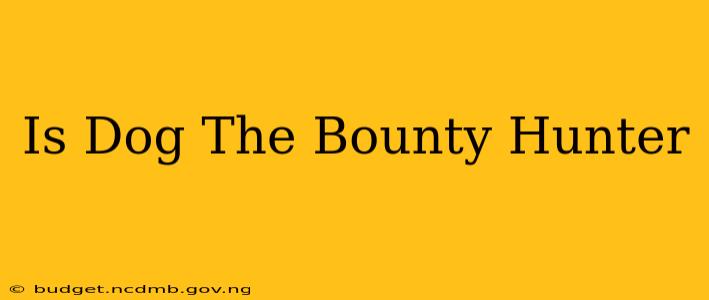 Is Dog The Bounty Hunter