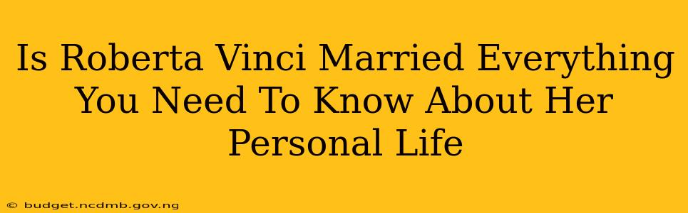 Is Roberta Vinci Married Everything You Need To Know About Her Personal Life