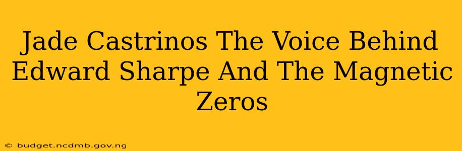 Jade Castrinos The Voice Behind Edward Sharpe And The Magnetic Zeros
