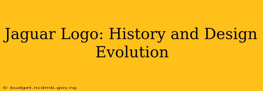 Jaguar Logo: History and Design Evolution