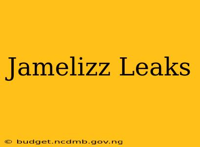Jamelizz Leaks