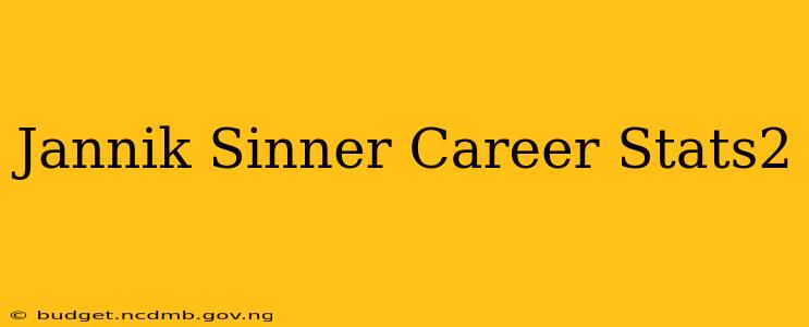 Jannik Sinner Career Stats2