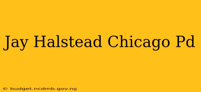 Jay Halstead Chicago Pd