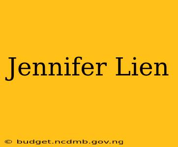 Jennifer Lien