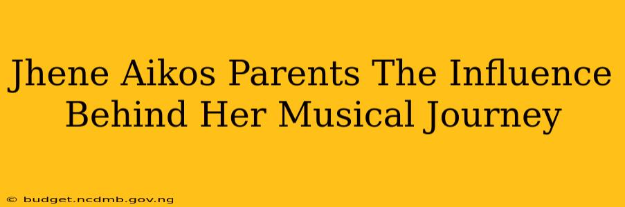 Jhene Aikos Parents The Influence Behind Her Musical Journey