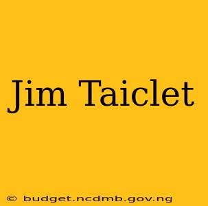 Jim Taiclet