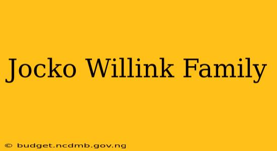 Jocko Willink Family