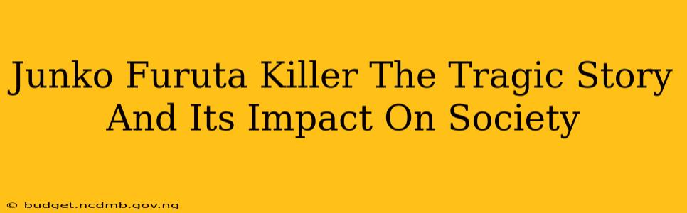 Junko Furuta Killer The Tragic Story And Its Impact On Society