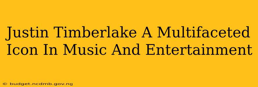 Justin Timberlake A Multifaceted Icon In Music And Entertainment