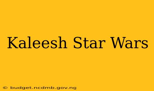 Kaleesh Star Wars