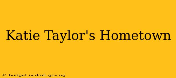 Katie Taylor's Hometown