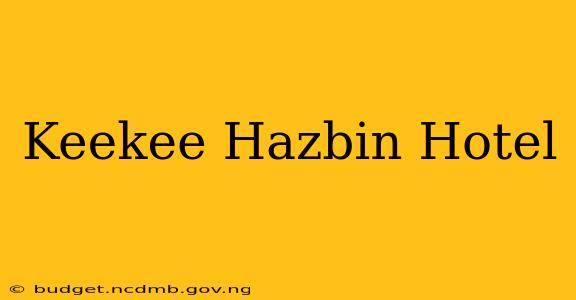 Keekee Hazbin Hotel