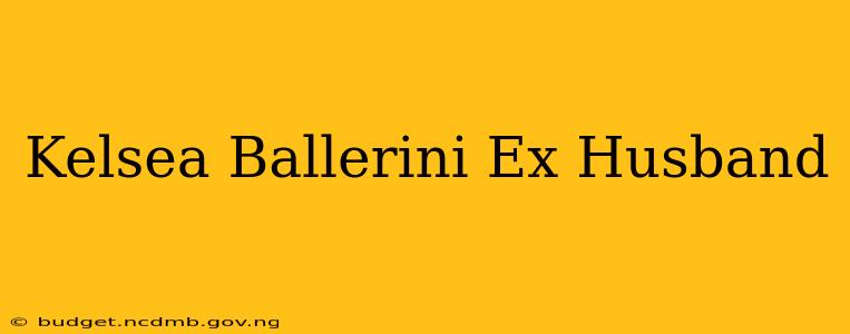 Kelsea Ballerini Ex Husband