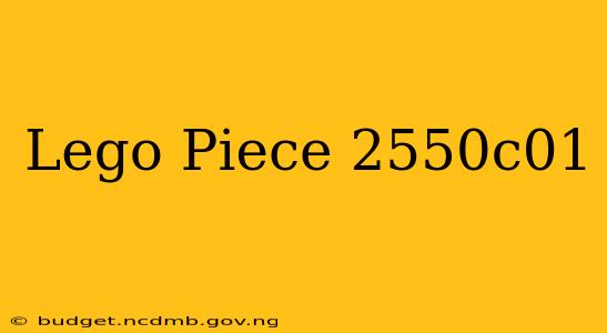 Lego Piece 2550c01