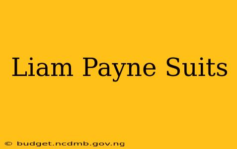Liam Payne Suits