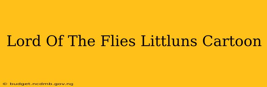 Lord Of The Flies Littluns Cartoon