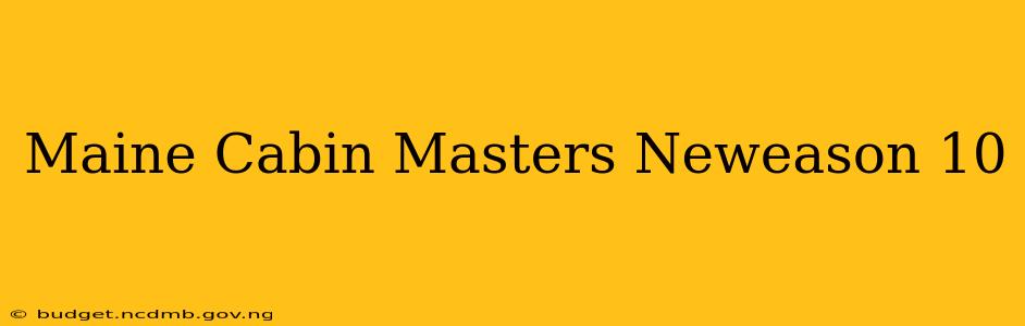 Maine Cabin Masters Neweason 10