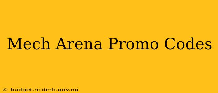 Mech Arena Promo Codes