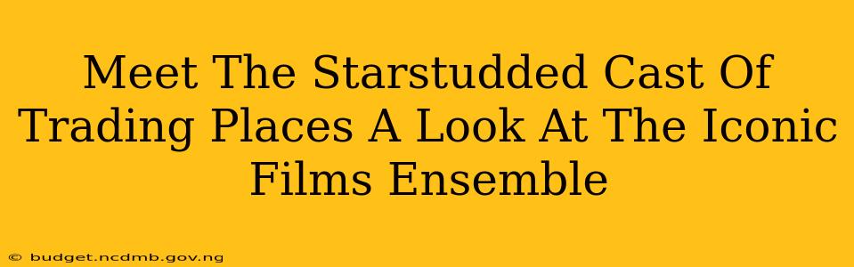 Meet The Starstudded Cast Of Trading Places A Look At The Iconic Films Ensemble