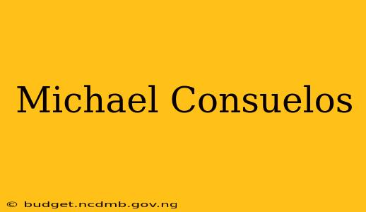 Michael Consuelos