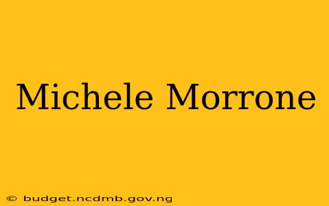 Michele Morrone
