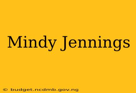 Mindy Jennings