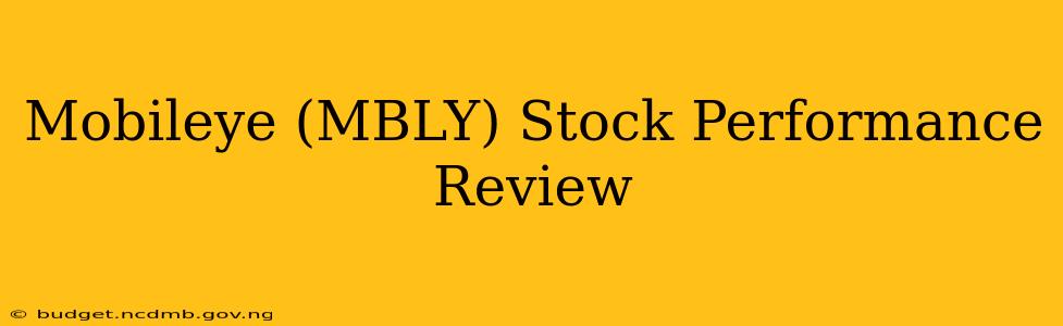 Mobileye (MBLY) Stock Performance Review