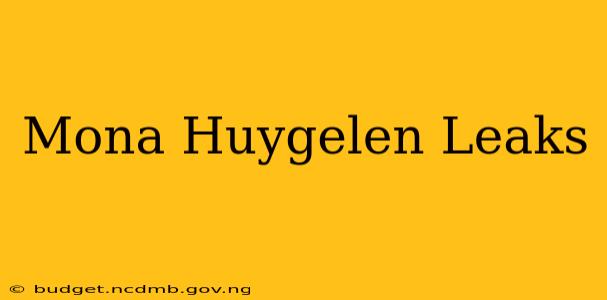 Mona Huygelen Leaks