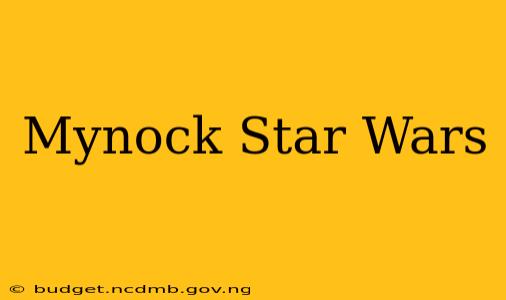 Mynock Star Wars